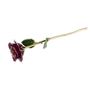 <span class=keywords><strong>Rose</strong></span> artificiali rosa naturali naturali intagliate oro <span class=keywords><strong>24K</strong></span> all'ingrosso di alta qualità per regali di san valentino - Product Image 4