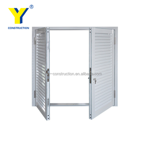 Louvered porte francesi/alluminio otturatore/persiane fisso louvered porta esterno louvered porta - Product Image 3