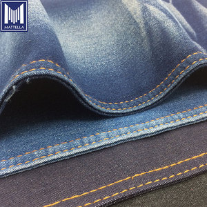 Voorraad Veel Polyester Rayon Katoen Spandex Dubai Bangladesh Brazilië Zwarte Indigo Mannen Vrouwen Jeans Satijn Satijn Stretch Denim Stof - Product Image 5