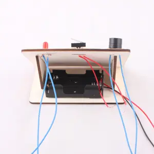2022 Baru DIY Kit Sains Induksi Magnetik Kayu Elektronik untuk Anak-anak