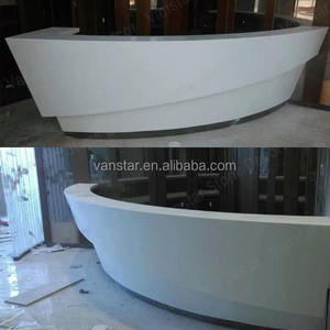 Sturdy, Fancy And Luxurious Half Round Reception Desk - Alibaba.com