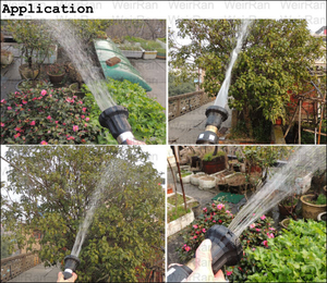 (21798) גן גדול נפח מתכוונן פלסטיק צינור vee אולטימטיבי צינור vee סילון פליז מלא לחץ גבוה ספריי חרירי - Product Image 2