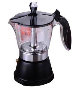 Mini presse à expresso manuelle pour cuisinière et <span class=keywords><strong>gaz</strong></span> avec bouton diamant - Product Image 2