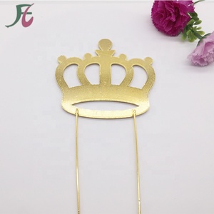 Décoration <span class=keywords><strong>de</strong></span> gâteau avec <span class=keywords><strong>joyeux</strong></span> <span class=keywords><strong>anniversaire</strong></span>, en cristal plaqué or, couronne en strass plaqué or, pour enfants, utilisation pour <span class=keywords><strong>centre</strong></span> <span class=keywords><strong>de</strong></span> <span class=keywords><strong>table</strong></span> <span class=keywords><strong>de</strong></span> gâteau - Product Image 4