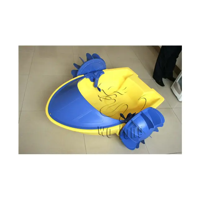 Hot Sale Kids Ioved Water Games Inflatable Hand Boat Children Battery Boat