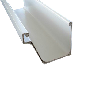 Gouttières en <span class=keywords><strong>PVC</strong></span> blanc sans soudure américaines, matériaux de construction - Product Image 1