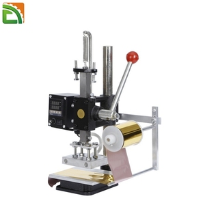 Muestra digital estampación en caliente de relieve máquina de papel cuero - Product Image 1