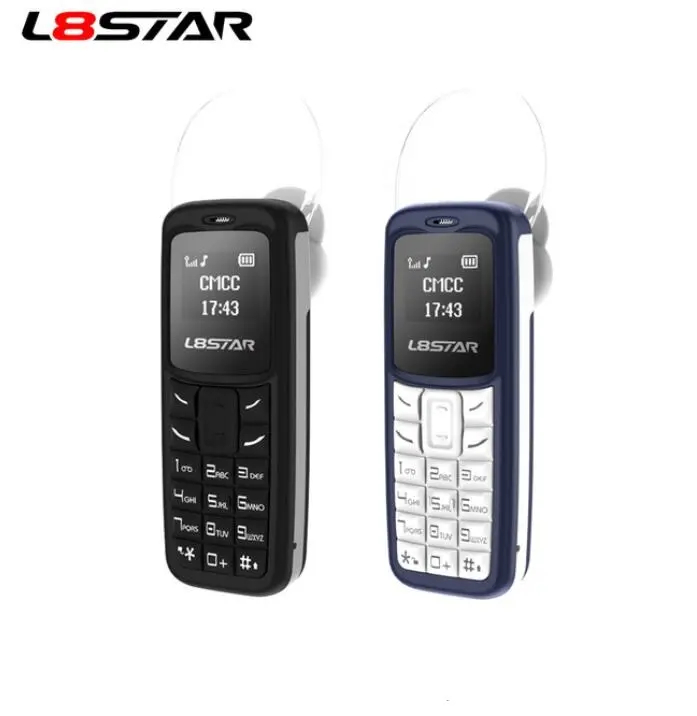 L8STAR BM30 Mini boyutu telefonu SIM + TF kart Unlocked cep telefonu <span class=keywords><strong>GSM</strong></span> kablosuz kulaklık BT Dialer kulaklık Mobilephone