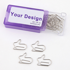 Interwell LKM96 animaux <span class=keywords><strong>trombone</strong></span>, Lapin Design décoratif <span class=keywords><strong>papier</strong></span> Clips - Product Image 1