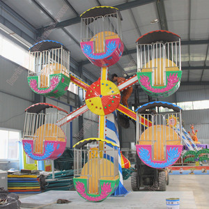 Attrezzatura da fiera di alta qualità piccola <span class=keywords><strong>ruota</strong></span> <span class=keywords><strong>panoramica</strong></span> cavalca per bambini parco divertimenti attrazione per la vendita - Product Image 4