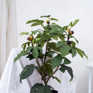 Alta calidad realista interior al aire libre medio tamaño decorativo tela de plástico plantas árbol artificial - Product Image 4