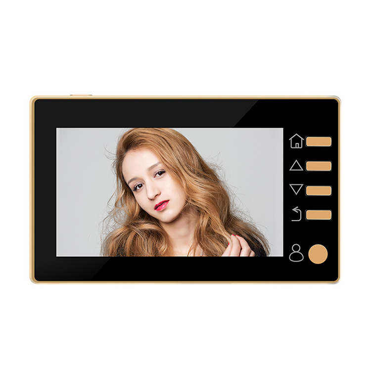 HD видео дверной звонок Камера аккумуляторная широкоугольная камера для детей