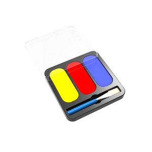 <span class=keywords><strong>Peinture</strong></span> corporelle pour spectacles de voitures, 3 couleurs, spécialisée, pour les fans de football, <span class=keywords><strong>peinture</strong></span> corporelle pour les spectacles sur scène, maquillage féminin - Product Image 1