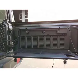 Neue 2018 auto zubehör tailgate tabelle für Jeep Wrangler JL aluminium lagerung tabelle auto teile