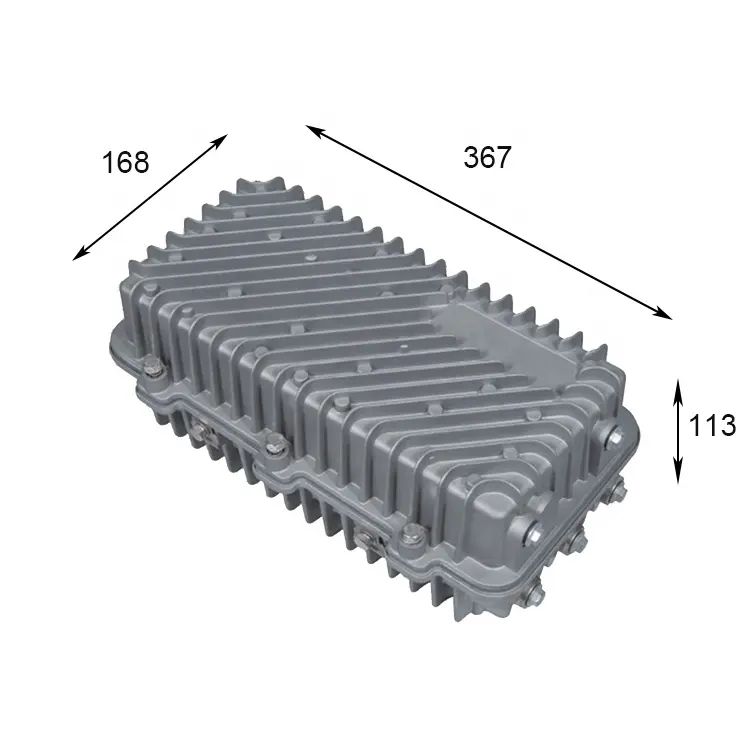 367*168*113mm NINGBO सिक्सी एल्यूमीनियम संलग्नक ip66 मरने डाली बॉक्स