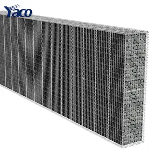 4mm 철사 직경 50mm 구멍 gabion 돌 담 30x50x100cm