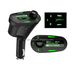 Hot Bán Car Kit MP3 Máy Nghe Nhạc Không Dây 618 FM Transmitter Modulator USB/SD/MMC LCD Với Điều Khiển Từ Xa