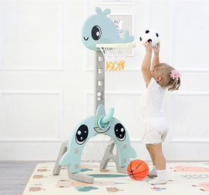 Feelkids <span class=keywords><strong>Panier</strong></span> de <span class=keywords><strong>basket</strong></span>-ball réglable pour bébé en plastique, <span class=keywords><strong>petit</strong></span>, pour l'intérieur, avec porte de football et support pour ballon, pour les enfants de 1 à 8 ans - Product Image 2
