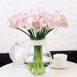 Mode en gros Vraie Touche PU <span class=keywords><strong>Calla</strong></span> Lys Bulbes Fleur Artificielle pour Mariage et Décoration De La Maison - Product Image 6