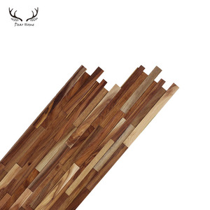 Rifornimento diretto della fabbrica prezzo all'ingrosso legno <span class=keywords><strong>arte</strong></span> decorativa parete plancia 3d pannello di parete in legno massello pareti in legno mattone - Product Image 3