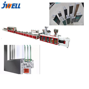 JWELL-PVC/UPVC إطار الأبواب والنوافذ من مادة البولي فينيل كلورايد خط الانتاج (بولي كلوريد الفينيل ماكينة صنع البروفايل ، بولي كلوريد الفينيل باب خط البثق الشخصي) - Product Image 1