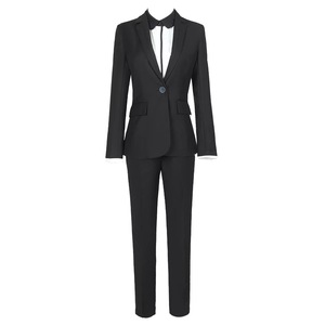 <span class=keywords><strong>Traje</strong></span> de Pantalón de Esmoquin para Mujer, Diseño a Medida, <span class=keywords><strong>Traje</strong></span> de Falda para Mujer, <span class=keywords><strong>Traje</strong></span> Formal para Dama - Product Image 2