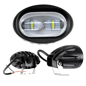 Motorrad LED Seiten arbeits licht, Oval 4 "Spotlight 20W Mini LED Scheinwerfer