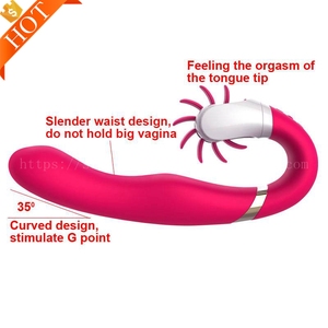 Kostenlose individuelle Schachtel - Massage Nippelclamp Freizeit-Spielzeug für Sex Weibliche Klitoris hochwertiges Sexspielzeug Vibrierende Zunge