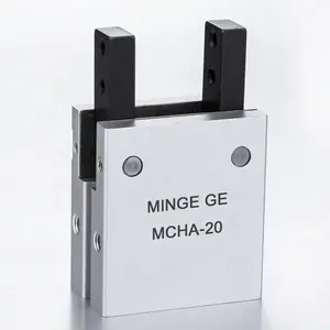 NINGBO MINGGE MGPC minMCHA-20 pnömatik hava tutucu kamp dayanıklı alüminyum hava silindir parmak pnömatik silindir