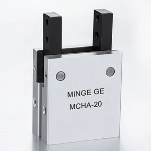 Ningbo Mingge Mgpc Mindman MCHA-20 Pneumatische Luchtgrijper Kamp Duurzaam Aluminium Luchtcilinder Vinger Pneumatische Cilinder