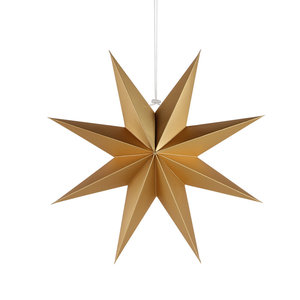 Bán Buôn 70Cm Giáng Sinh Trang Trí <span class=keywords><strong>8</strong></span> Điểm Bạc Vàng Sao Giấy - Product Image 1