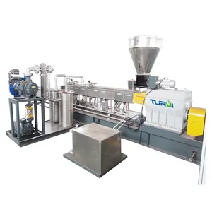 GTE-20 double screw water-cooled strip granulation unit