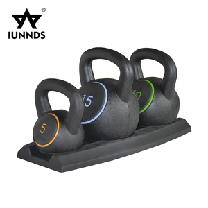 IUNNDS Wholesale 5 kg <strong>10kg</strong> 15 kg Workout Fitness Weight Vinyl Competition <strong>Kettlebell</strong> - Product Image 1