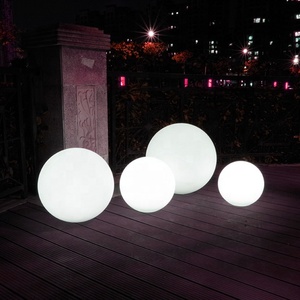 Waterproof RGB Floating Plastic Led Ball Light - Product Image 4