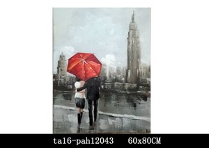 Los <span class=keywords><strong>amantes</strong></span> de la Pintura Al Óleo Sobre Lienzo Para la Decoración Del Sitio - Product Image 1