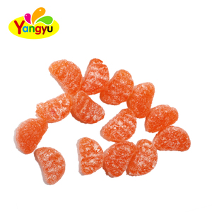 Rebanadas de naranja dulce Gelatina Gummy Soft <span class=keywords><strong>Candy</strong></span>