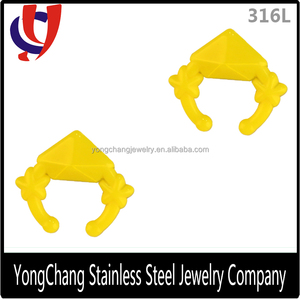 Estilo encantador acrílico <span class=keywords><strong>nariz</strong></span> anillos para descuento - Product Image 5