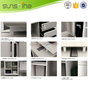 Ys11 <span class=keywords><strong>fuente</strong></span> de <span class=keywords><strong>la</strong></span> fábrica Panel de aluminio mobiliario comercial administrador de lujo escritorio MDF tabla de <span class=keywords><strong>la</strong></span> oficina - Product Image 5