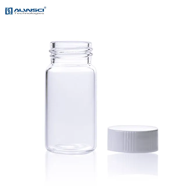 10 ml lab sample vial glass