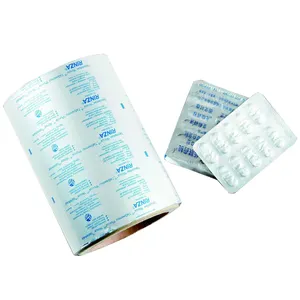 PTP Foil Aluminium Dilapisi dengan Pvc/Pvdc untuk Kemasan Obat