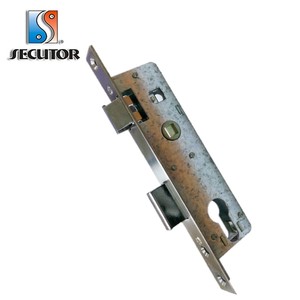 Cerradura de Embutir con Cilindro de Perfil, Versión 23mm, Acabado Negro - Product Image 3