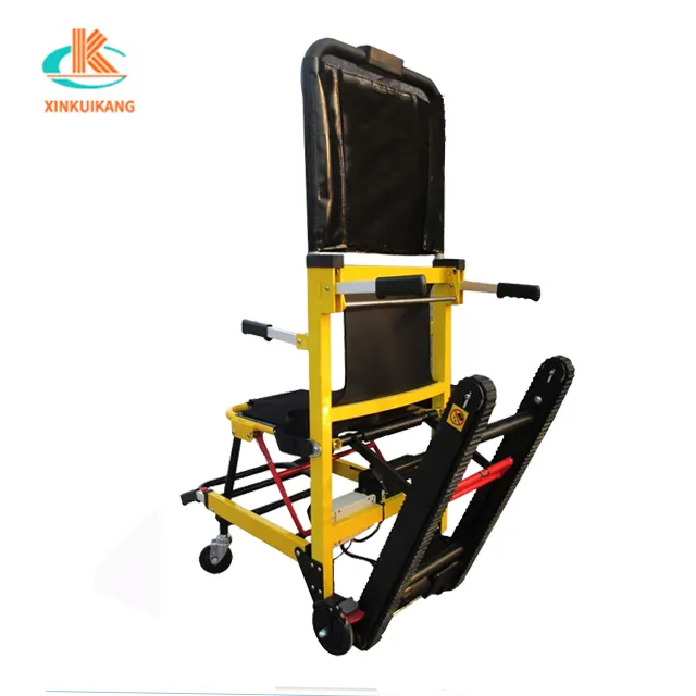 Foldable light transport stair climbing wheelchair stretcher