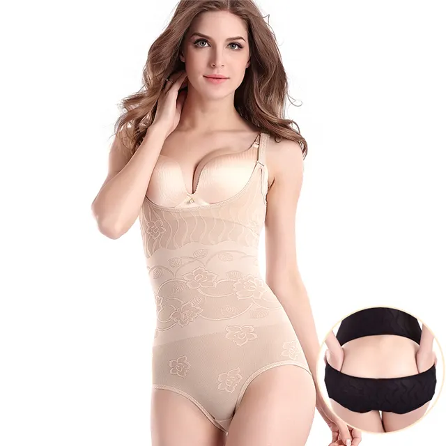 Women's Body Fitted Super Elastic Soft Shapewear Abdomen Breast Care Posterior Shaping Underwear