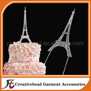 The more new design design Rhinestone To Bride and groom wedding cake topper wedding decorations - Product Image 3