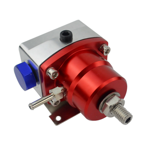 Régulateur de pression de <span class=keywords><strong>carburant</strong></span> universel AE Style 7, MGTE mkii rouge, avec kit de ligne de tuyau et jauge, livraison gratuite - Product Image 3