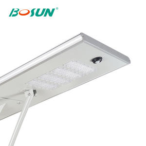 BOSUN Ip65 Chống Thấm Nước Nhôm Motion Sensor 100W Tất Cả Trong Một Năng Lượng Mặt Trời Dẫn Ánh Sáng Đường Phố - Product Image 4