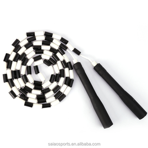 <span class=keywords><strong>Corde</strong></span> à <span class=keywords><strong>sauter</strong></span> en pvc, 12mm, à <span class=keywords><strong>double</strong></span> nœud, néerlandais, en bambou, bon marché - Product Image 2
