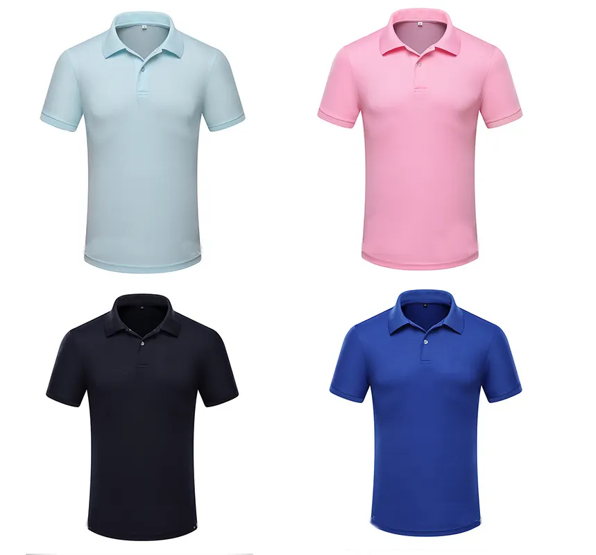 Hoge Kwaliteit Polyester Custom Ontwerp Oem Logo Borduren Gedrukt Geborduurde Mens Polo Shirt