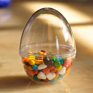 Großhandel klare Plastik Ei geformte Verpackung für Kinderspiel zeug