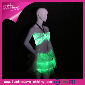 Ladies Sexy Club Wear Tops sujetador desgaste luminosa <span class=keywords><strong>ropa</strong></span> para el funcionamiento de la etapa y de la noche de eventos - Product Image 5